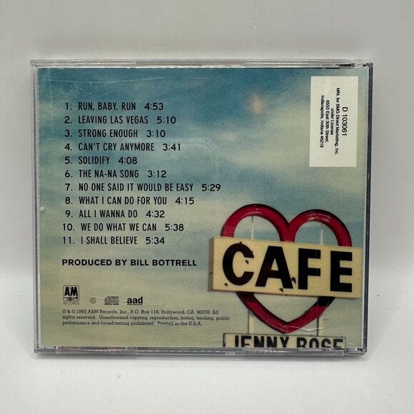 Sheryl Crow - Tuesday Night Music Club CD 1993 A&M Records VG Condition - Picture 2 of 5